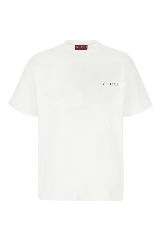 26SS 구찌 반팔 티셔츠 855021XJHQK 9051 Bianco