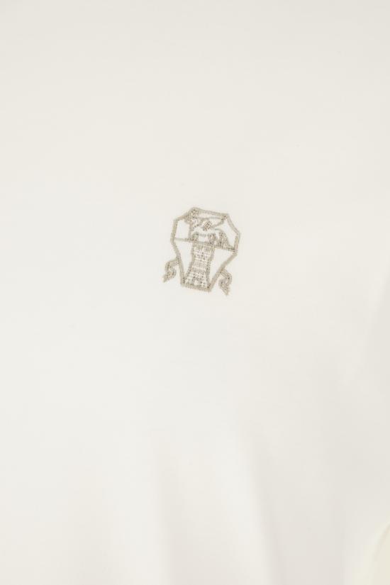 26SS 브루넬로 쿠치넬리 반팔 티셔츠 M0B131328G CD956 Ecru - BRUNELLO CUCINELLI