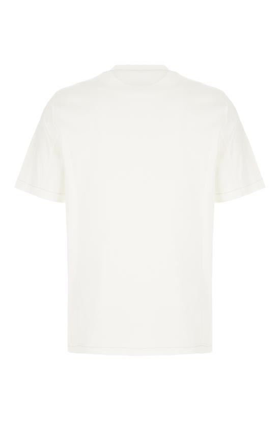 26SS 브루넬로 쿠치넬리 반팔 티셔츠 M0B131328G CD956 Ecru - BRUNELLO CUCINELLI