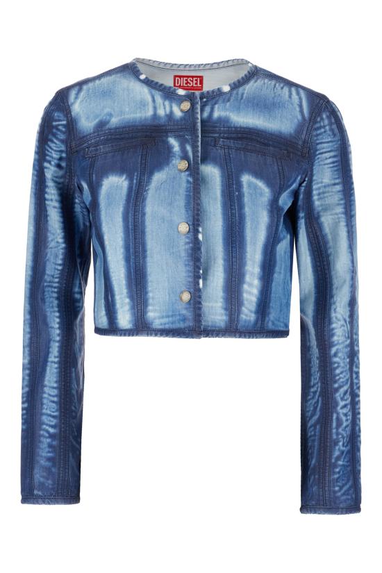 26SS 디젤 자켓 A22337068XC 01 BLUE DENIM