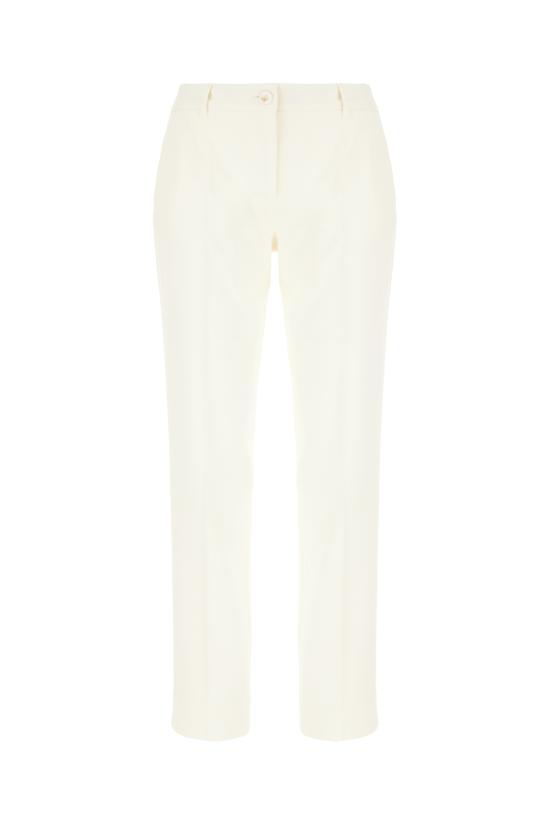 26SS 돌체앤가바나 스트레이트 팬츠 FT0CXTFUBGC W0001 BIANCO NATURALE