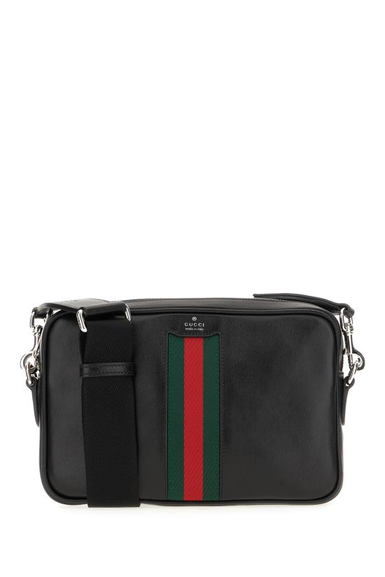 26SS 구찌 웹 트레이드마크 스몰 크로스백 866982AAGIH 1057 NEROWEB