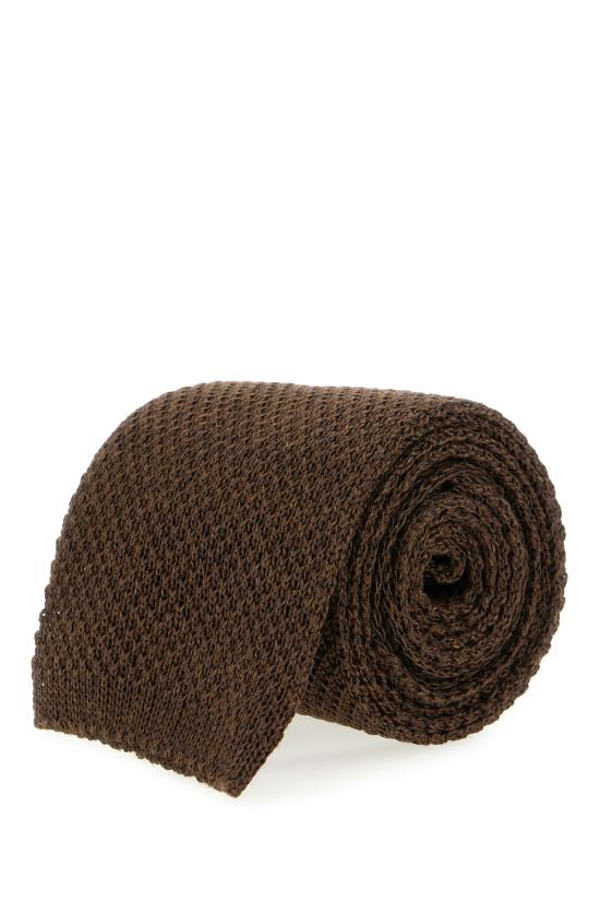 26SS 휴고보스 넥타이 50563695 208 DARK BROWN