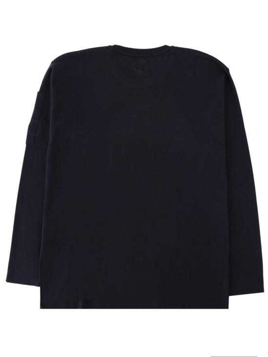  씨피 컴퍼니 탑 C.P. 회사 로고 티셔츠 (파란색) - C.P. COMPANY