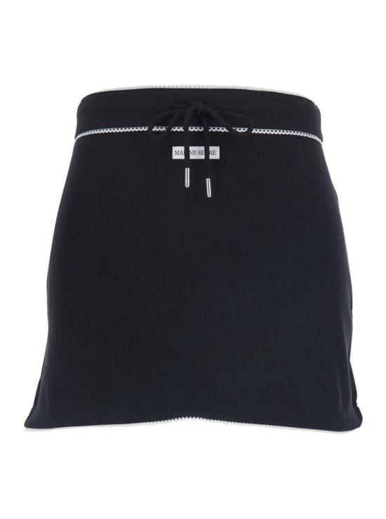  마린세르 숏 스커트 마린 세르 큐트 70년대 미니스커트 블랙