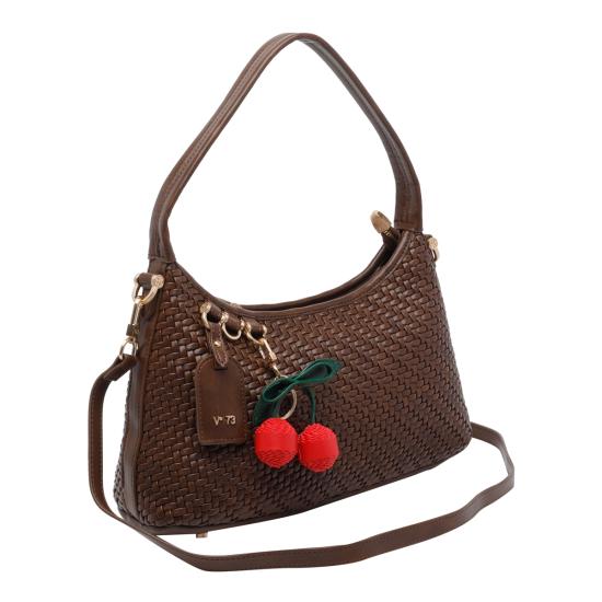 26SS 브이73 숄더백 73BS9O603 MORO Brown - V73