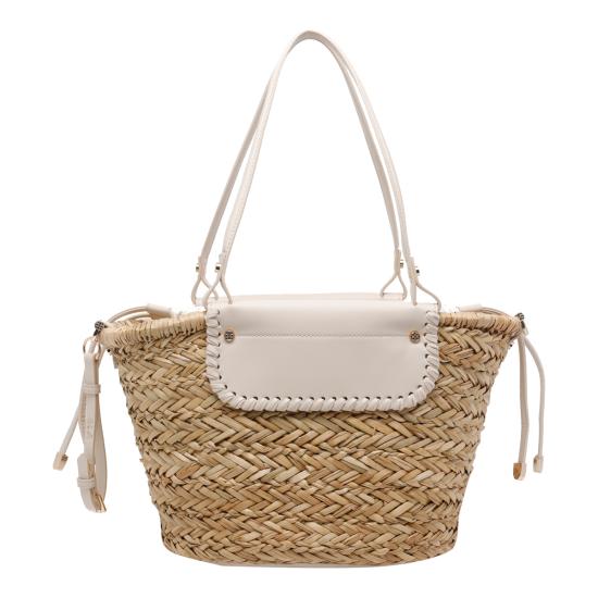 26SS 브이73 토트백 73BS9N201 OFF WHITE NATURALE Beige - V73