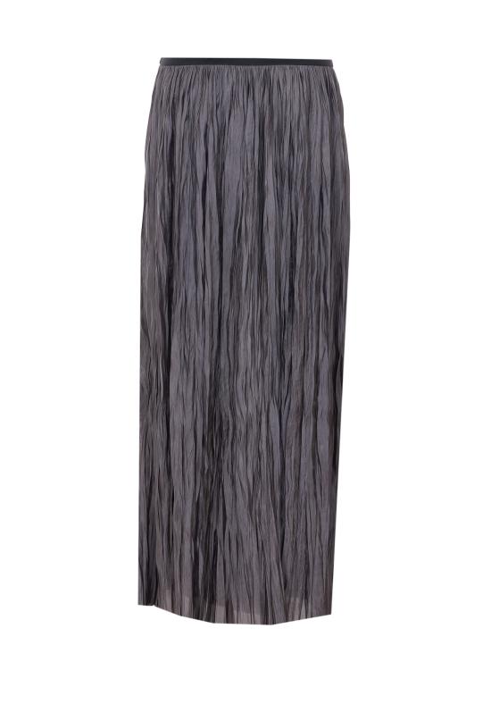 26SS 로베르토 콜리나 미디 스커트 261FXA57167 08 Grey - ROBERTO COLLINA