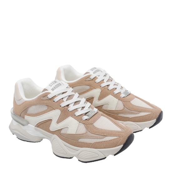 26SS 스티브매든 스니커즈 SPEEDER TAUPE Beige - STEVE MADDEN