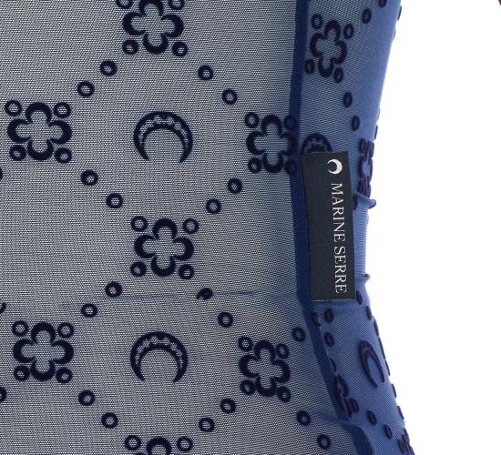 26SS 마린세르 긴팔 티셔츠 WTO388A CJER0005BL90 Blue - MARINE SERRE