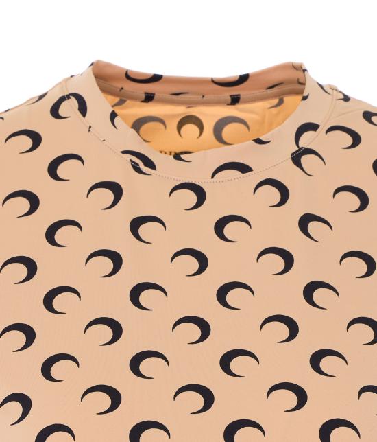 26SS 마린세르 반팔 티셔츠 UTS001A CJER0001TA10 Beige - MARINE SERRE