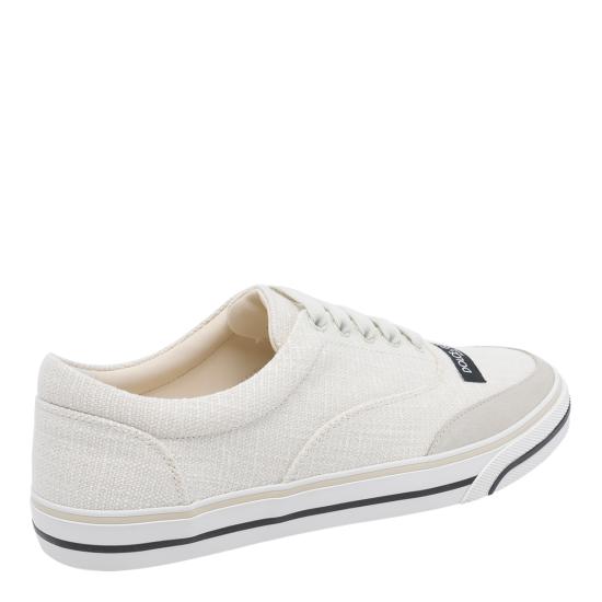 26SS 돌체앤가바나 DG 세일링 린넨 스니커즈 CS2399 A03328D175 White - DOLCE & GABBANA