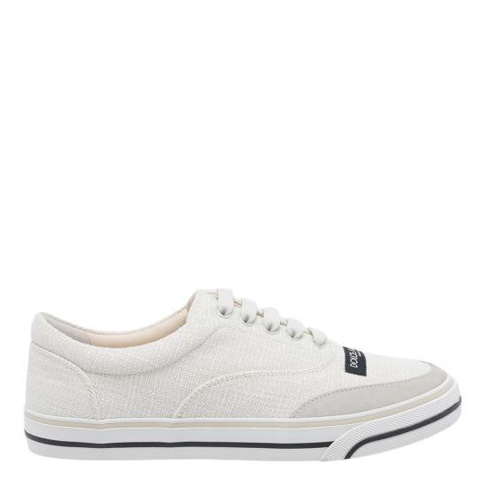 26SS 돌체앤가바나 DG 세일링 린넨 스니커즈 CS2399 A03328D175 White