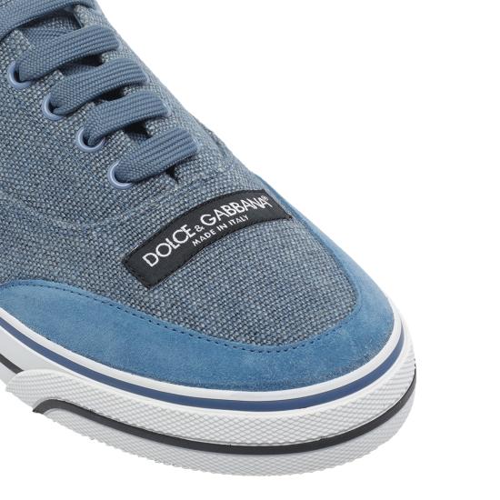 26SS 돌체앤가바나 DG 세일링 린넨 스니커즈 CS2399 A03328S980 Blue - DOLCE & GABBANA