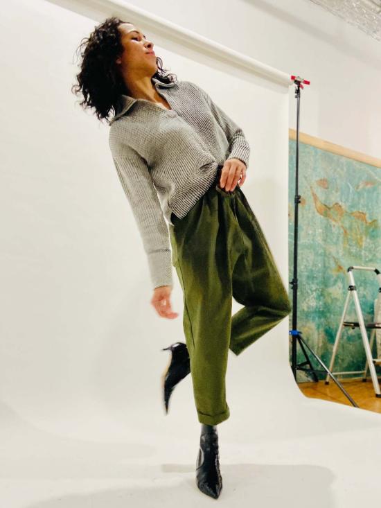  예세이트 스웨터 예셋 폴로넥 풀오버 - YESAET