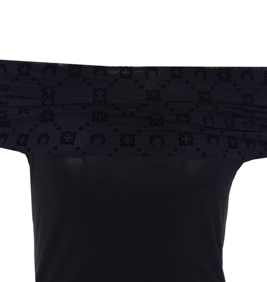 26SS 마린세르 긴팔 티셔츠 WTO509A CJER0022BK99 Black - MARINE SERRE