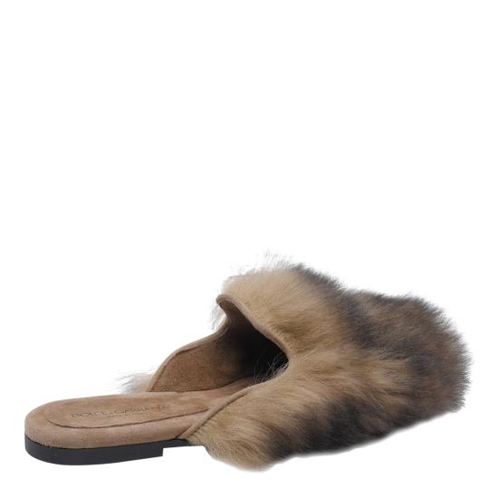 26SS 돌체앤가바나 뮬/슬리퍼 CI0224 A9Y9380093 Brown - DOLCE & GABBANA