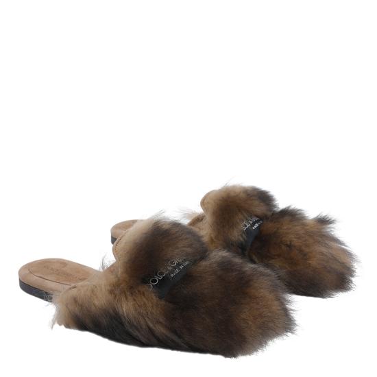 26SS 돌체앤가바나 뮬/슬리퍼 CI0224 A9Y9380093 Brown - DOLCE & GABBANA