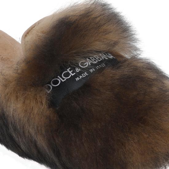 26SS 돌체앤가바나 뮬/슬리퍼 CI0224 A9Y9380093 Brown - DOLCE & GABBANA