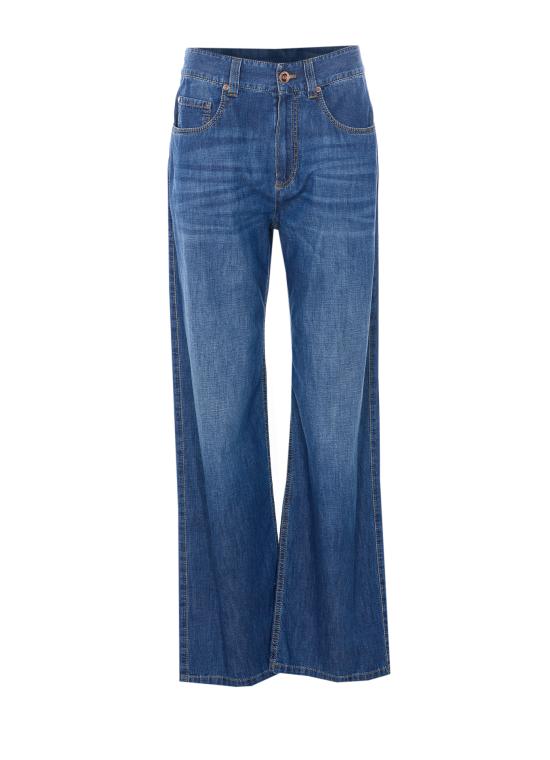 26SS 브루넬로 쿠치넬리 데님 팬츠 MH192P5565 C9393 Blue