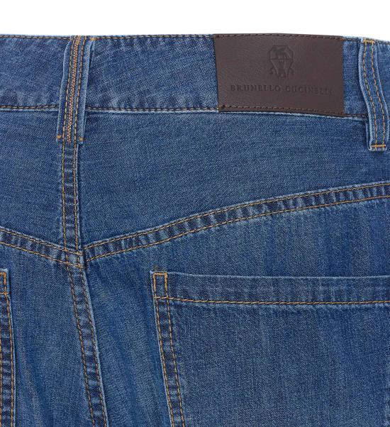 26SS 브루넬로 쿠치넬리 데님 팬츠 MH192P5565 C9393 Blue - BRUNELLO CUCINELLI