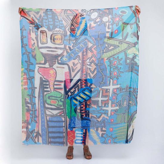  비스마야 머플러/스카프 샤먼 스카프 멀티 - VISMAYA