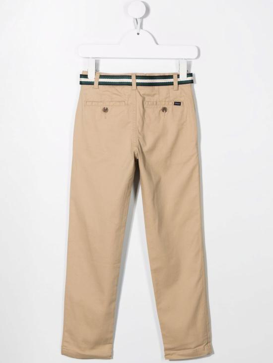 26SS [키즈] 폴로 랄프로렌 스트레이트 팬츠 322855394 002 Beige - POLO RALPH LAUREN