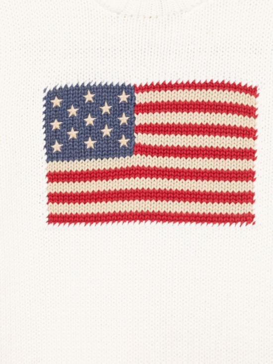 26SS [키즈] 폴로 랄프로렌 니트/스웻셔츠 323668285 006 White - POLO RALPH LAUREN