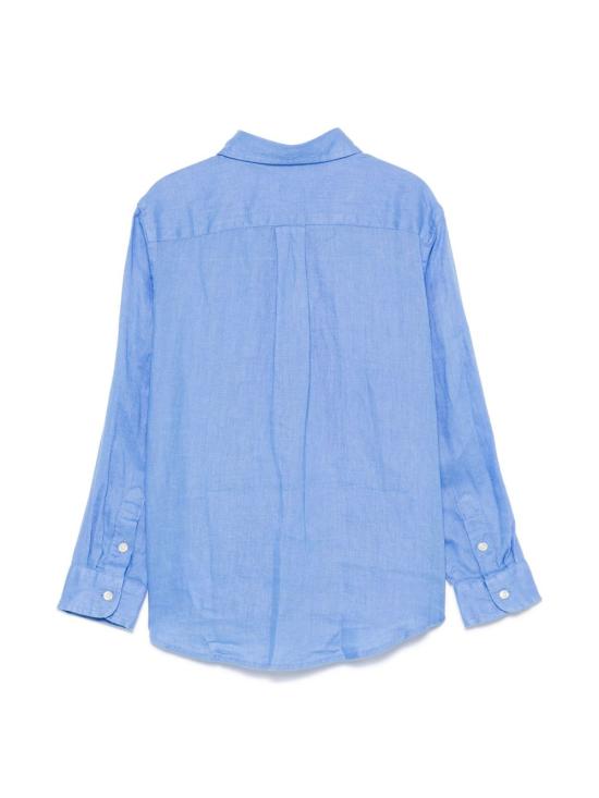 26SS [키즈] 폴로 랄프로렌 셔츠 323967600 001 Clear Blue - POLO RALPH LAUREN