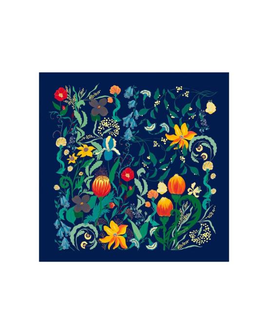  PETITJEAN PARIS 머플러/스카프 쁘띠장 파리 실크 까레 스카프 인챈티드 우드