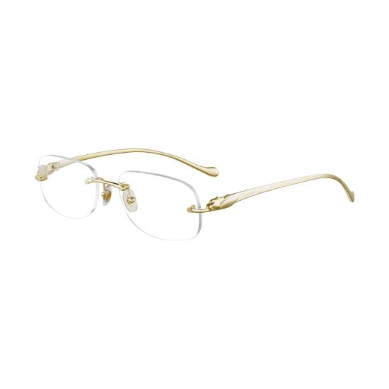 26SS 까르띠에 선글라스 CT0058O 002 GOLD GOLD TRANSPARENT