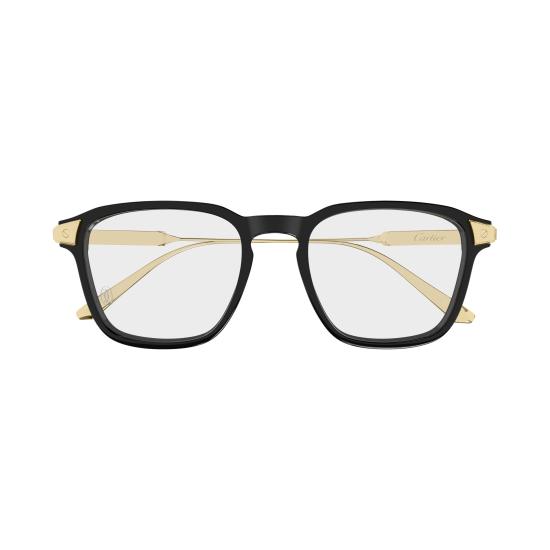 26SS 까르띠에 선글라스 CT0611O 001 BLACK GOLD TRANSPARENT - CARTIER