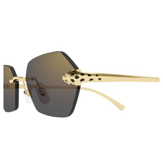 26SS 까르띠에 선글라스 CT0636S 001 GOLD GOLD GREY - CARTIER