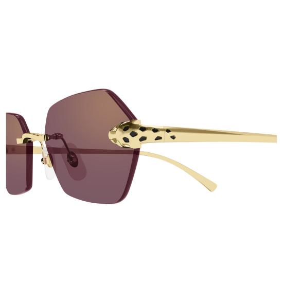 26SS 까르띠에 선글라스 CT0636S 003 GOLD GOLD VIOLET - CARTIER