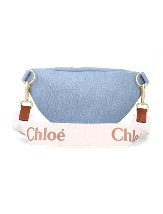  [키즈] 끌로에 액세서리 키즈 오가닉 데님 벨트 백 - CHLOE
