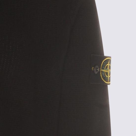  스톤 아일랜드 스웨터 코튼 니트  블랙 - STONE ISLAND