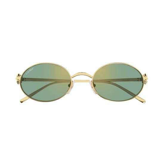 26SS 까르띠에 선글라스 CT0644S 004 GOLD GOLD GREEN