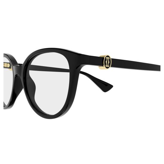 26SS 까르띠에 선글라스 CT0643O 001 BLACK BLACK TRANSPARENT - CARTIER