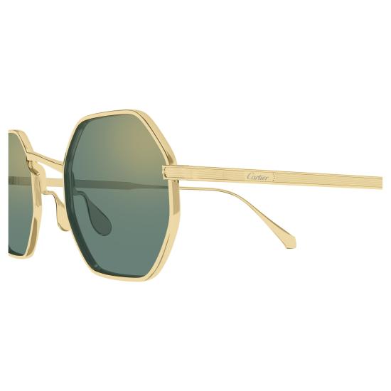 26SS 까르띠에 선글라스 CT0627S 003 GOLD GOLD GREEN