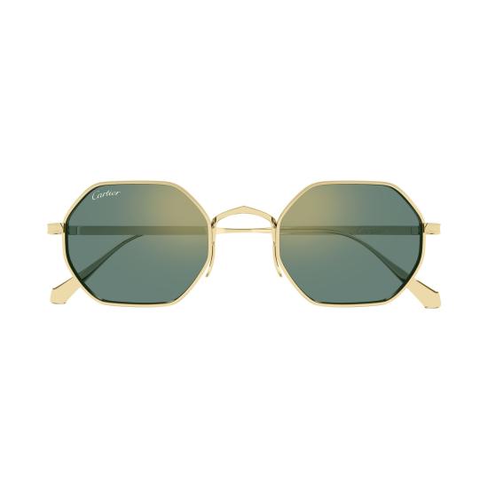 26SS 까르띠에 선글라스 CT0627S 003 GOLD GOLD GREEN - CARTIER