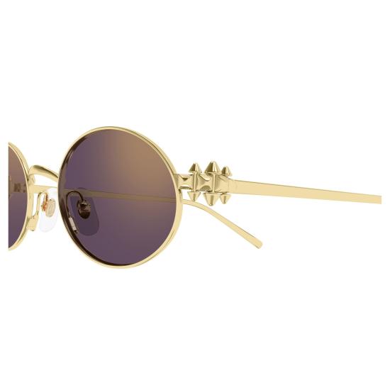 26SS 까르띠에 선글라스 CT0644S 002 GOLD GOLD VIOLET - CARTIER