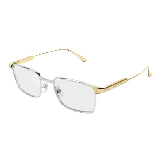 26SS 까르띠에 선글라스 CT0613O 003 SILVER GOLD TRANSPARENT - CARTIER