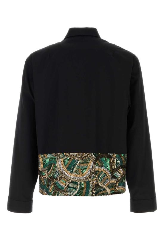  드리스 반 노튼 셔츠 Dries Van Noten Cruz  블랙 - DRIES VAN NOTEN