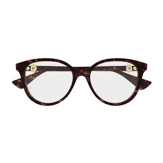 26SS 까르띠에 선글라스 CT0643O 002 HAVANA HAVANA TRANSPARENT - CARTIER