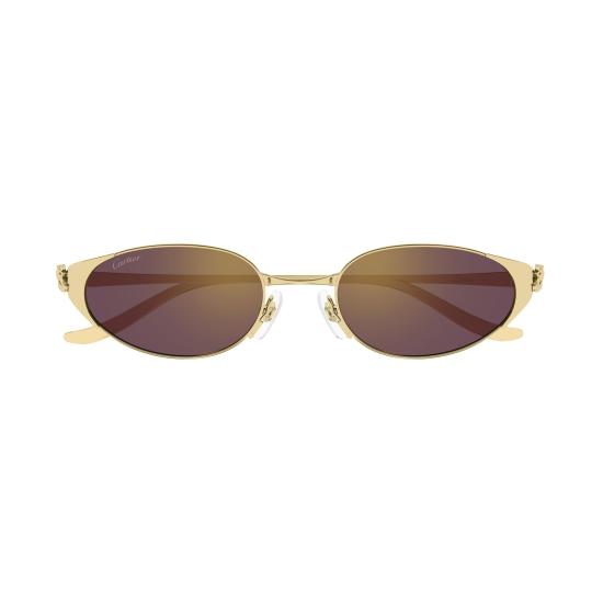 26SS 까르띠에 선글라스 CT0630S 003 GOLD GOLD VIOLET - CARTIER