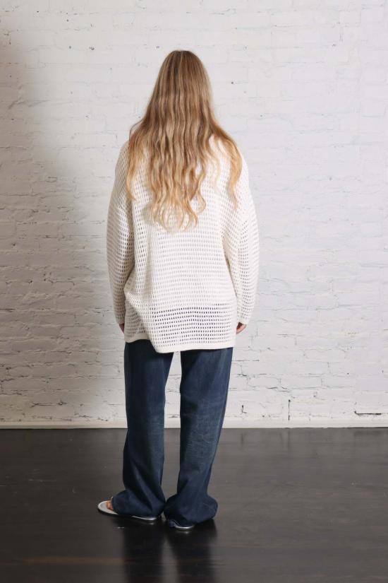  로렌 마누지안 가디건 로렌 마누기안 네트 - LAUREN MANOOGIAN