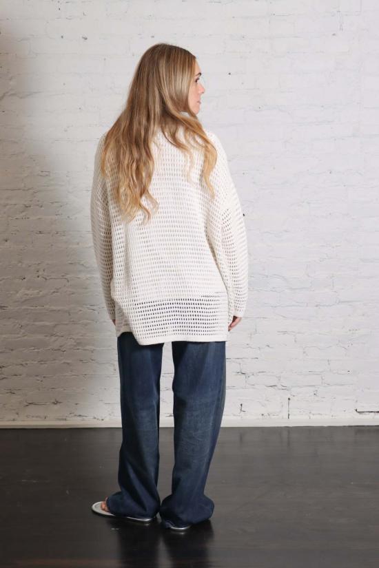  로렌 마누지안 가디건 로렌 마누기안 네트