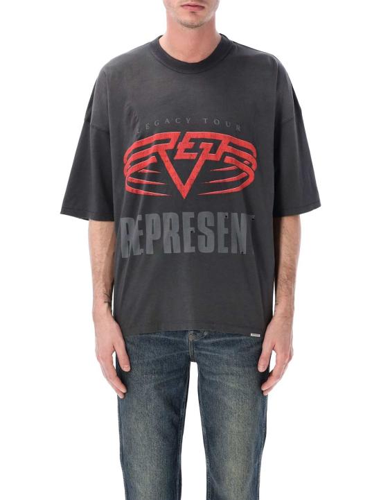  리프레젠트 탑 리빙 레거시 티셔츠 선 페이드 그레이