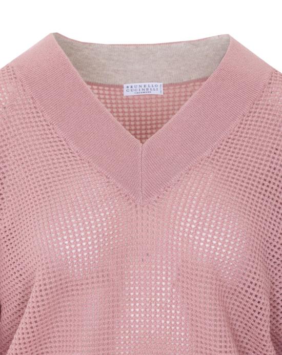  브루넬로 쿠치넬리 스웨터 Brunello Cucinelli  핑크 - BRUNELLO CUCINELLI