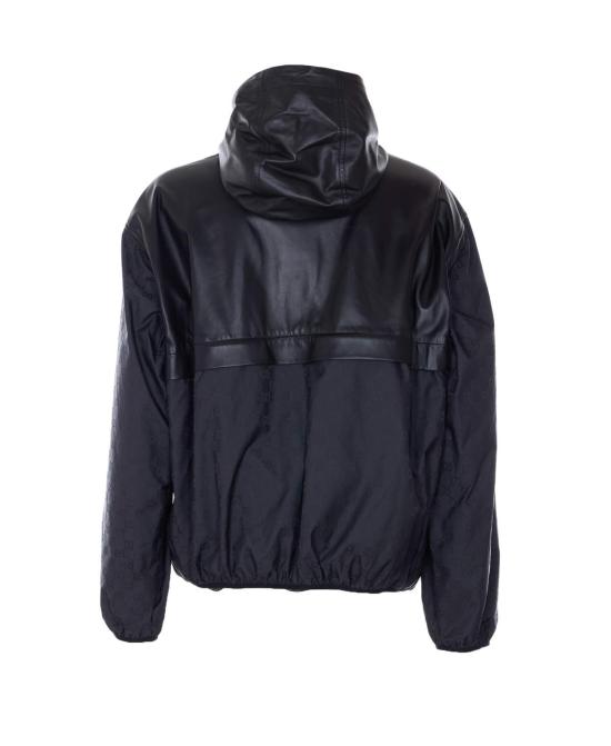  구찌 봄버 자켓 후드 봄버 재킷 블랙 - GUCCI